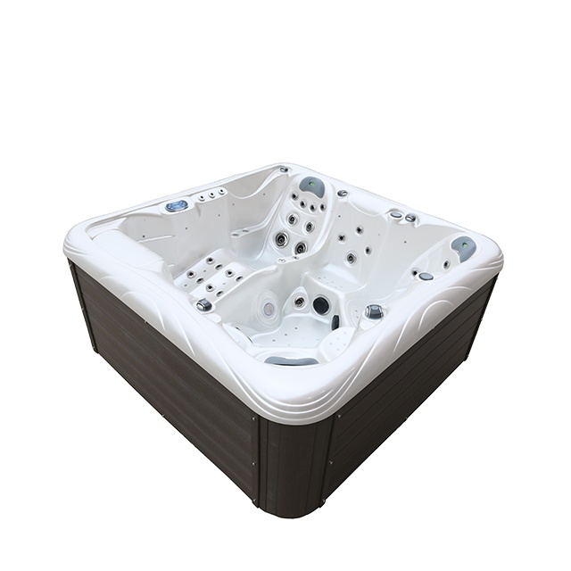 屋外スパホットタブ、5人用 2180x2180x900mm  - Hot Tub のレビューと価格