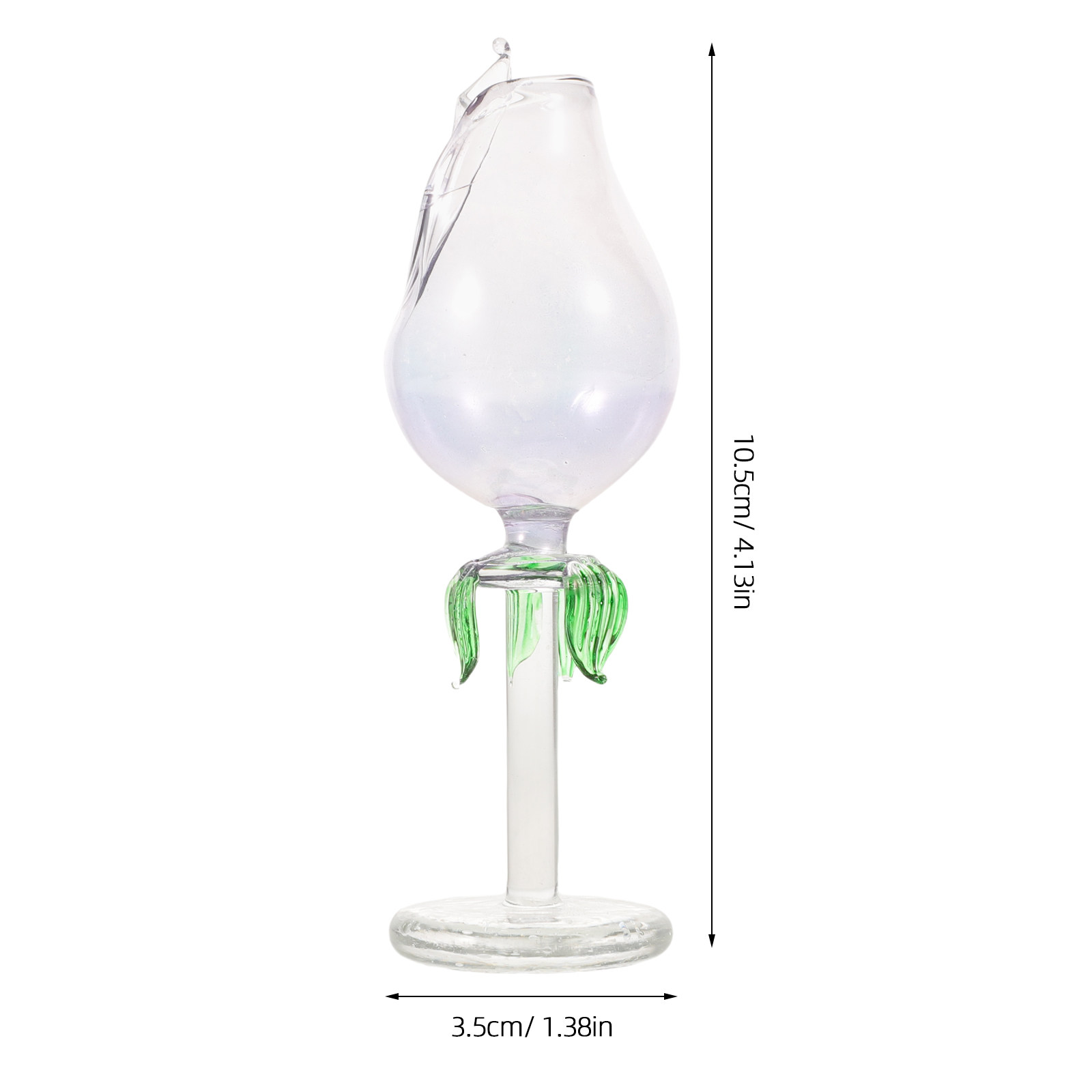 2個入りガラス製エッセンシャルオイルディフューザー、花型アロ - Aromatherapy Diffuser のレビューと価格