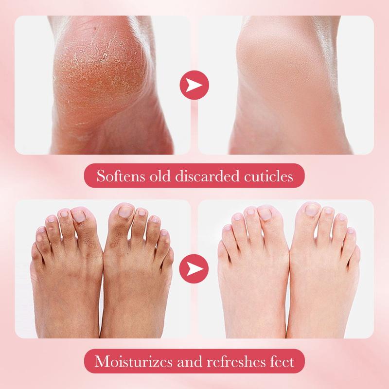 1ペア SADOER フルーツフットマスク 保湿フットピーリ - Foot Spa のレビューと価格